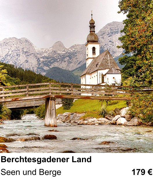 Fundierter Fotokurs mit dem Thema Berchtesgadener Land: Seen und Berge
