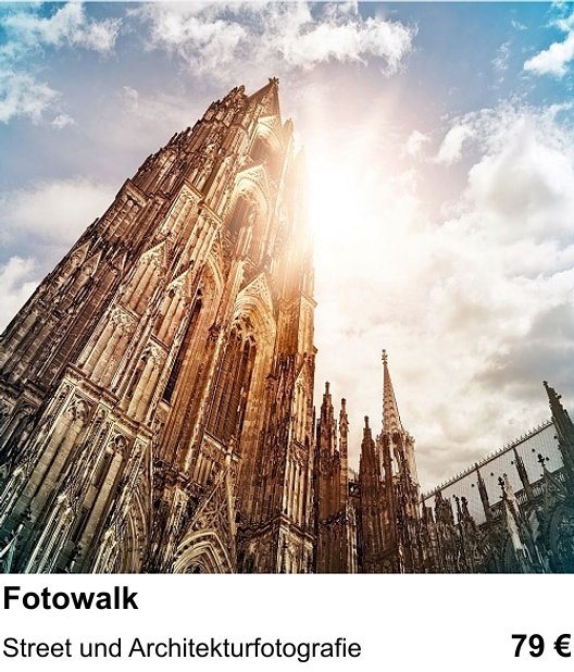 Fotografische Praxis in Köln: Fotowalk