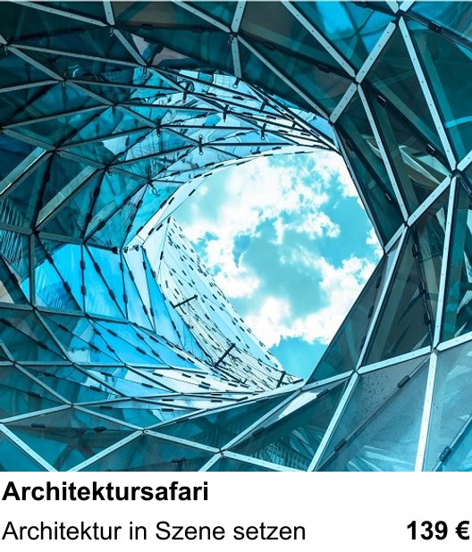 Fotografische Praxis in Köln: Architektursafari