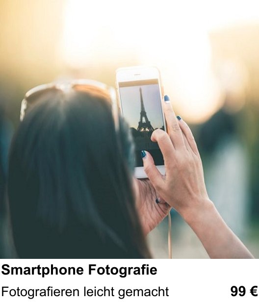Fotografische Praxis in Köln: Smartphone Fotografie