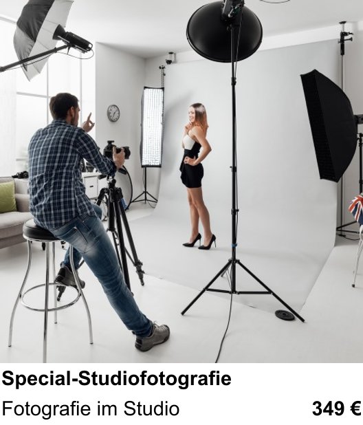 Fotografische Praxis in Köln: Special-Studiofotografie